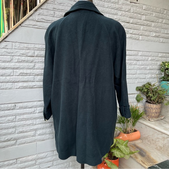 SOLD ❌ Emerald Green Overcoat - Picture 2 of 9